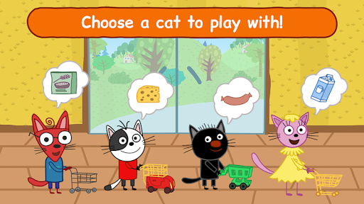 Captures d'écran de Kid-E-Cats: Kids Shopping Game