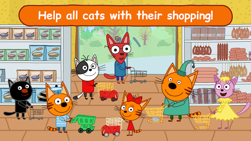 Captures d'écran de Kid-E-Cats: Kids Shopping Game