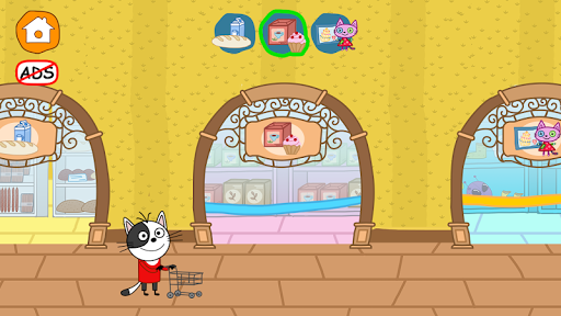 Captures d'écran de Kid-E-Cats: Kids Shopping Game