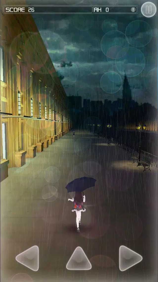 Running Girl - Only the sweetest girl rain Parkour Screenshots