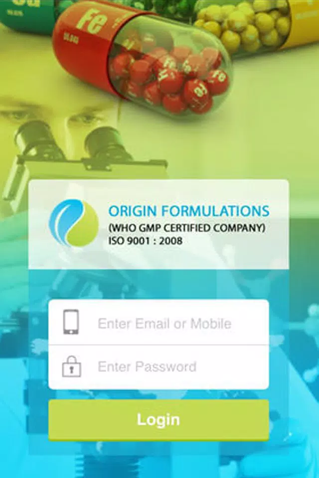 Origin Formulations Pvt. Ltd. Screenshots