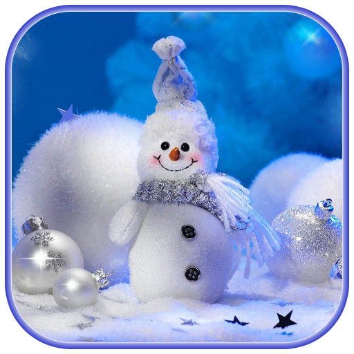 Snowman live wallpaper