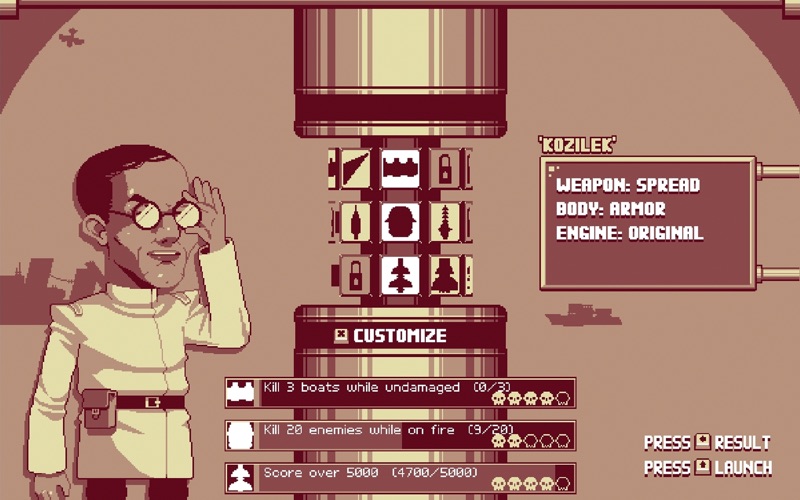 Скриншоты Luftrausers