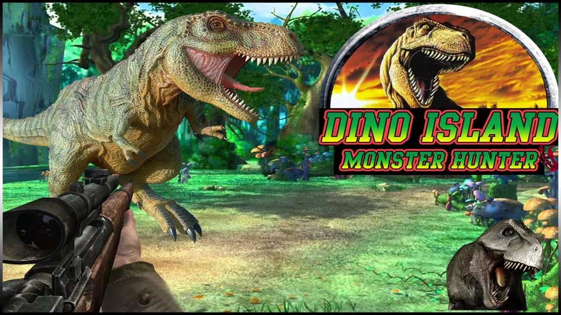 Ảnh chụp màn hình của Dino Island Sniper : Big Monster Hunter