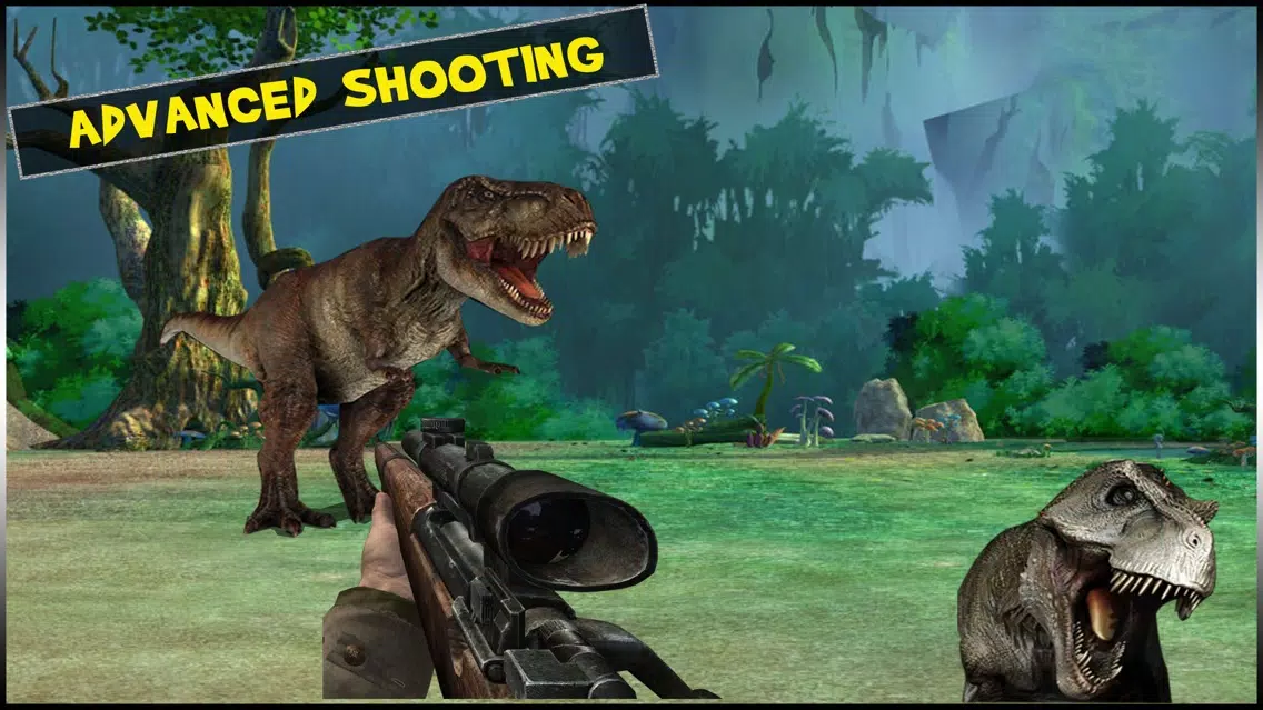 Ảnh chụp màn hình của Dino Island Sniper : Big Monster Hunter