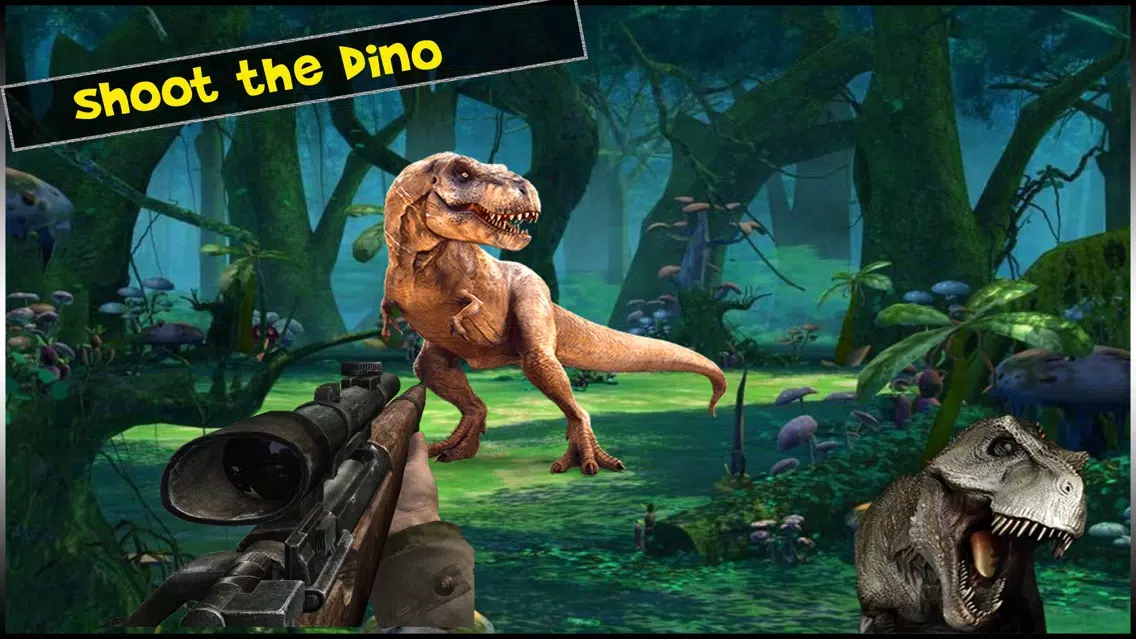 Ảnh chụp màn hình của Dino Island Sniper : Big Monster Hunter