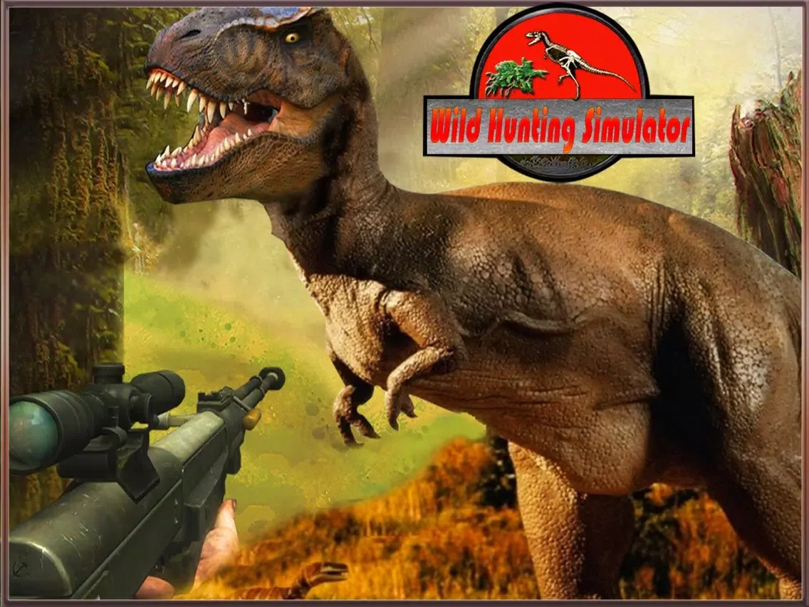 Ảnh chụp màn hình của Sniper in Dinosaur War - Wild Hunting Simulator iPad 