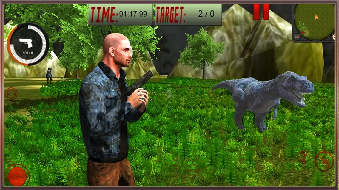 Ảnh chụp màn hình của Sniper in Dinosaur War - Wild Hunting Simulator
