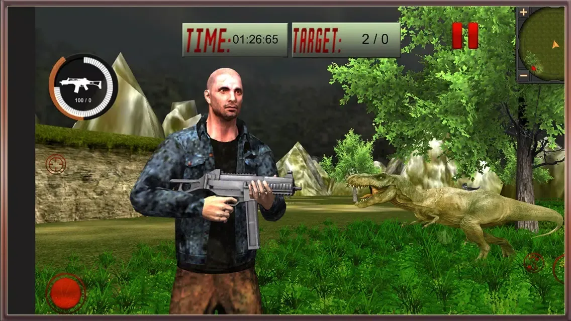 Ảnh chụp màn hình của Sniper in Dinosaur War - Wild Hunting Simulator