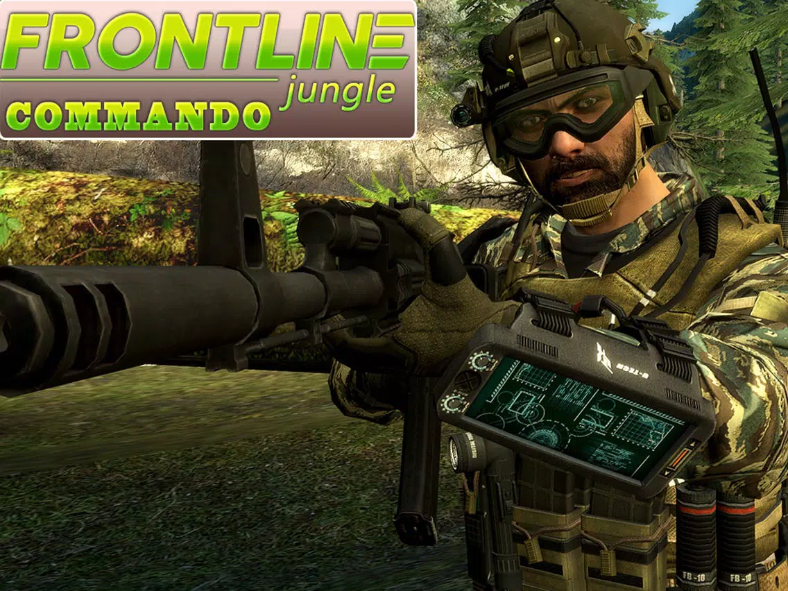 Frontline Jungle Commando Action: Force of Freedom iPad 应用截图