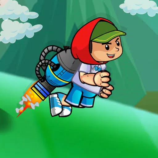 Jet pack super boy
