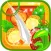 Fruit slice - Tap fruits splash