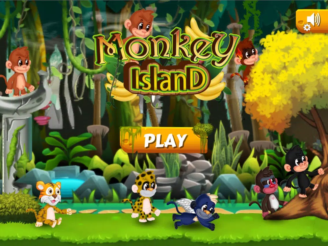 ภาพหน้าจอของ Super Monkey Island Adventure iPad 