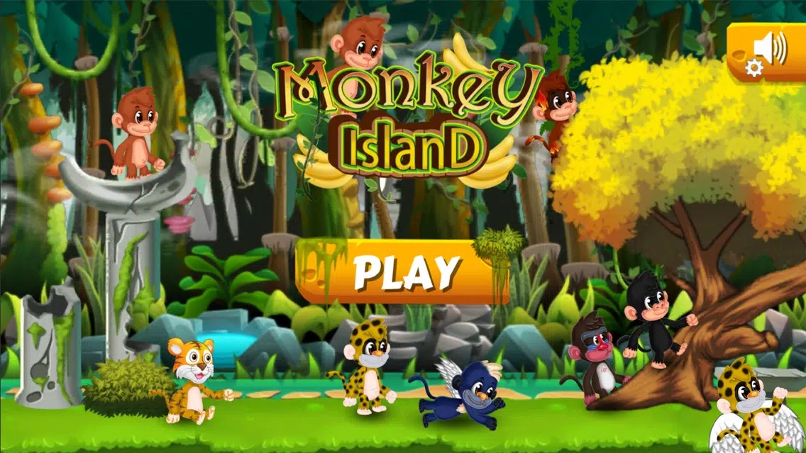 ภาพหน้าจอของ Super Monkey Island Adventure