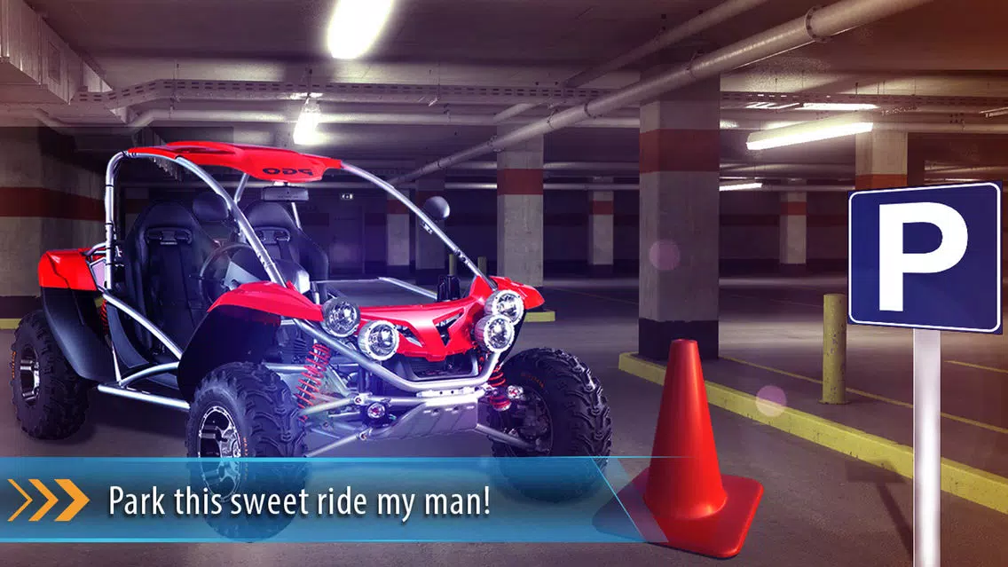 3D Buggy Parking Mania - Multi Level Driving Test in City Trafic Simulator 스크린샷