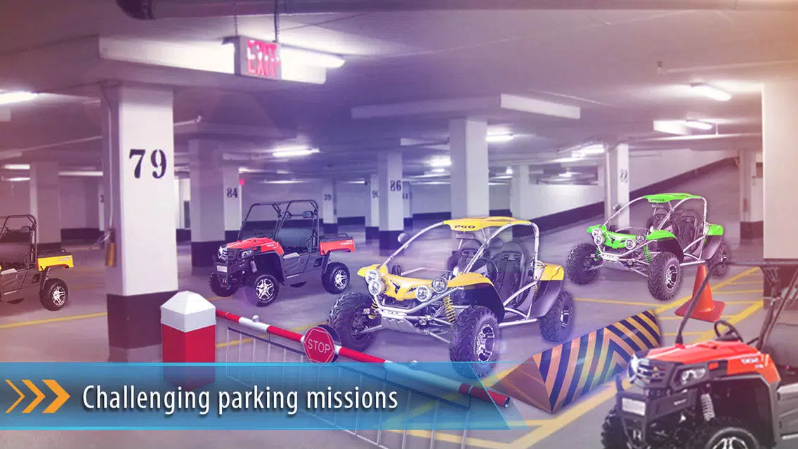 3D Buggy Parking Mania - Multi Level Driving Test in City Trafic Simulator 스크린샷