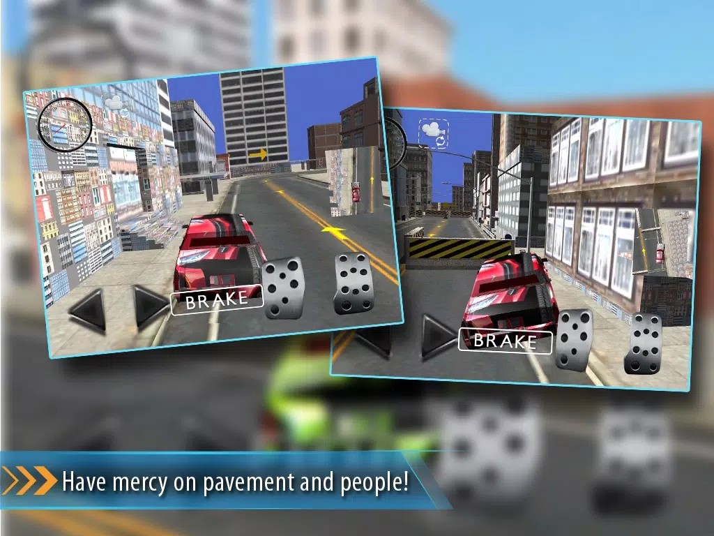 Tangkapan skrin Precision 3D Car Parking-Street Parking Vehicle Test Drive and Transporter Truck Simulator iPad