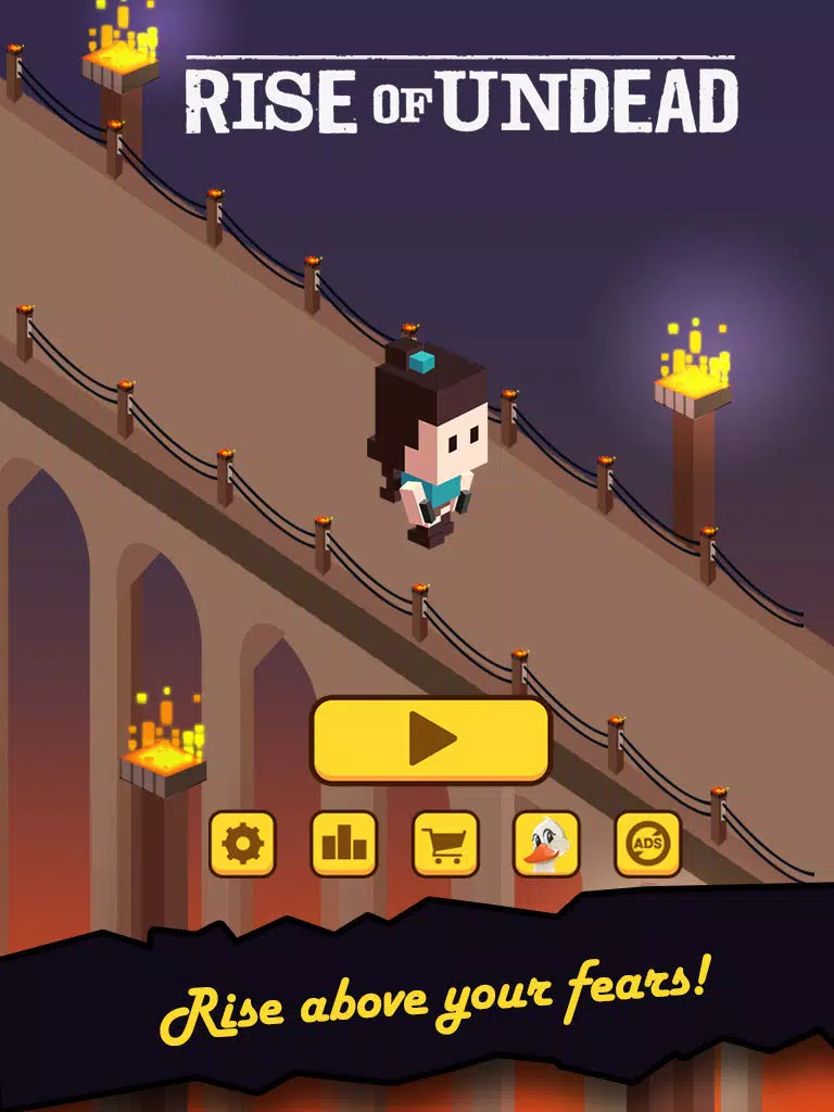 Tangkapan layar Rise of Undead – Scary Night Adventure on Spooky Bridge iPad 