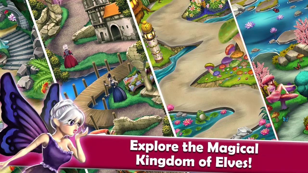 Mahjong Magic: Wood Elves Screenshots
