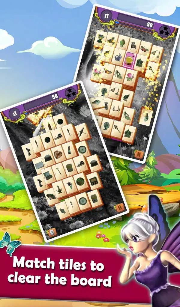 Mahjong Magic: Wood Elves Screenshots