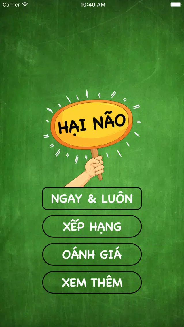 Tangkapan skrin Hỏi chút chơi - hack não nhau đê