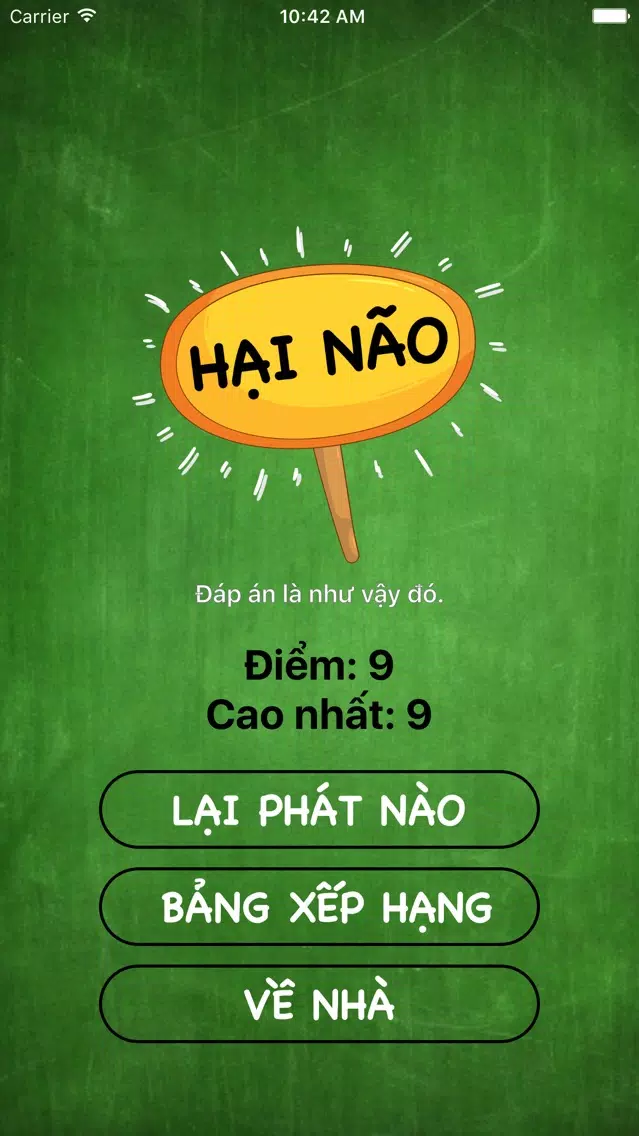 Tangkapan skrin Hỏi chút chơi - hack não nhau đê