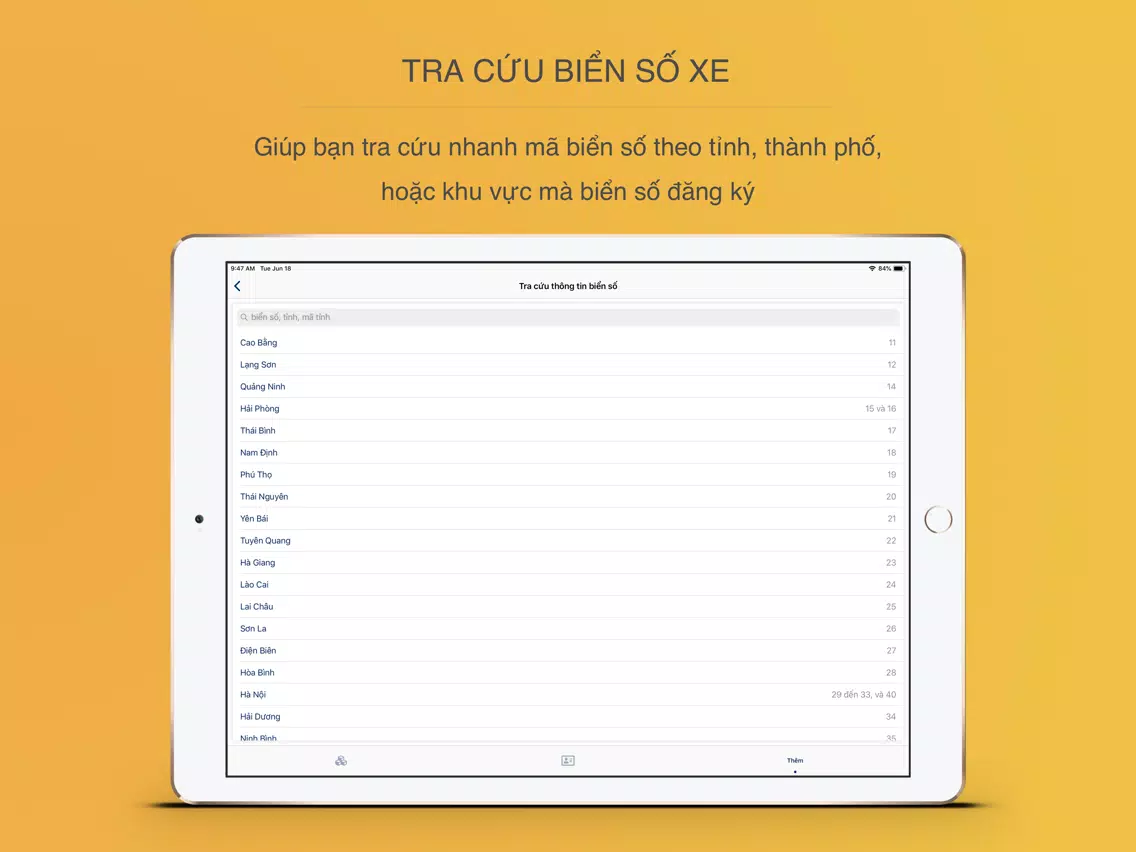 تصاویر Tra cứu Phạt nguội - GPLX iPad