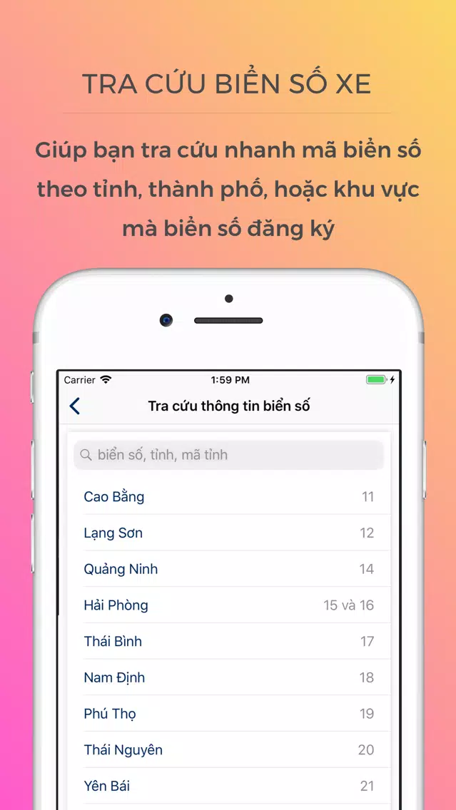 تصاویر Tra cứu Phạt nguội - GPLX