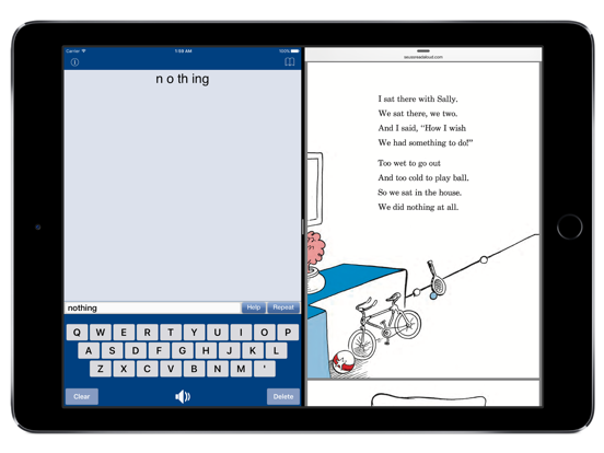 Reading Machine – Full Install iPad Screenshots