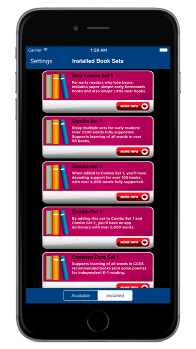 Reading Machine – Full Install Screenshots