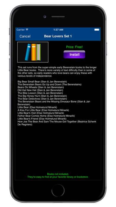 Reading Machine – Full Install Screenshots