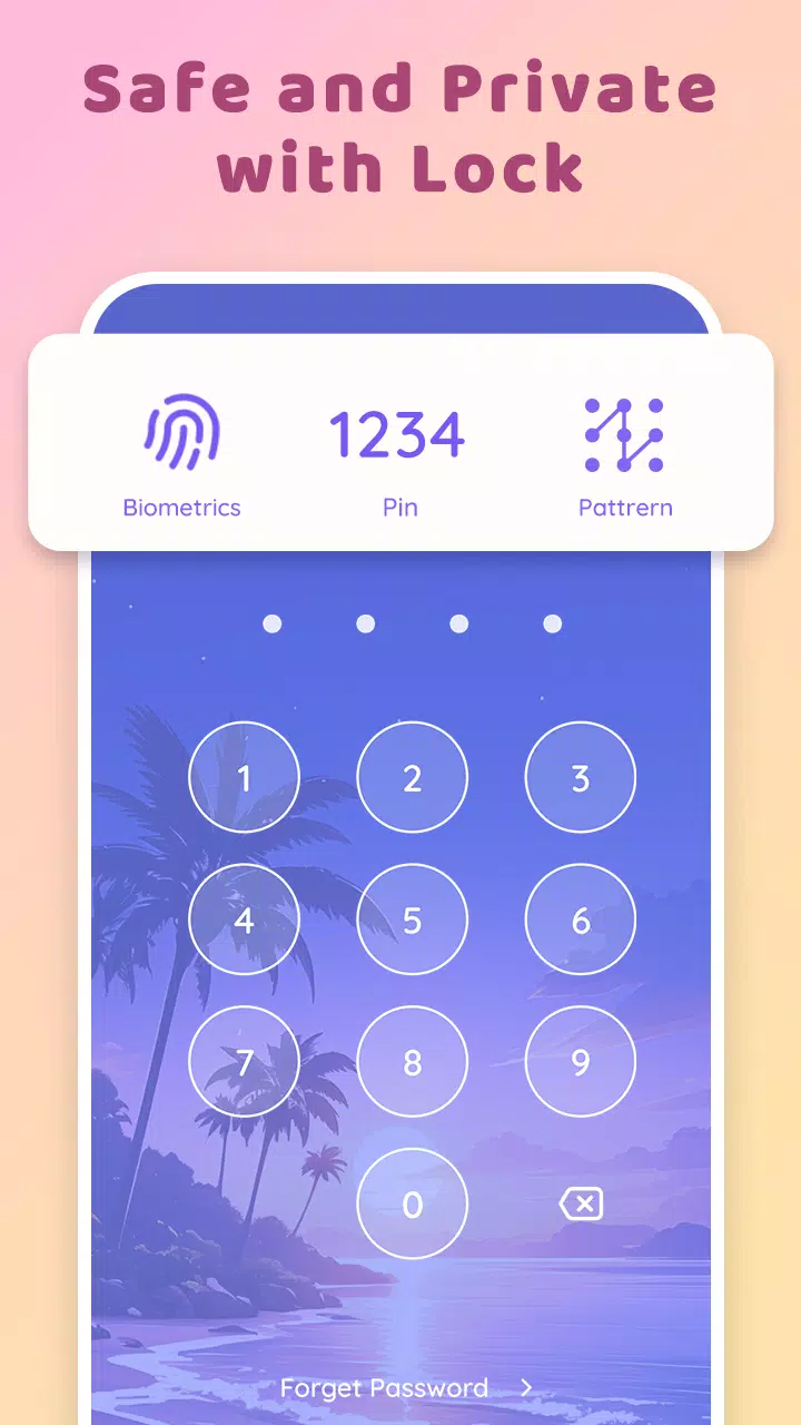 My Diary With Lock: Mood Diary Screenshots