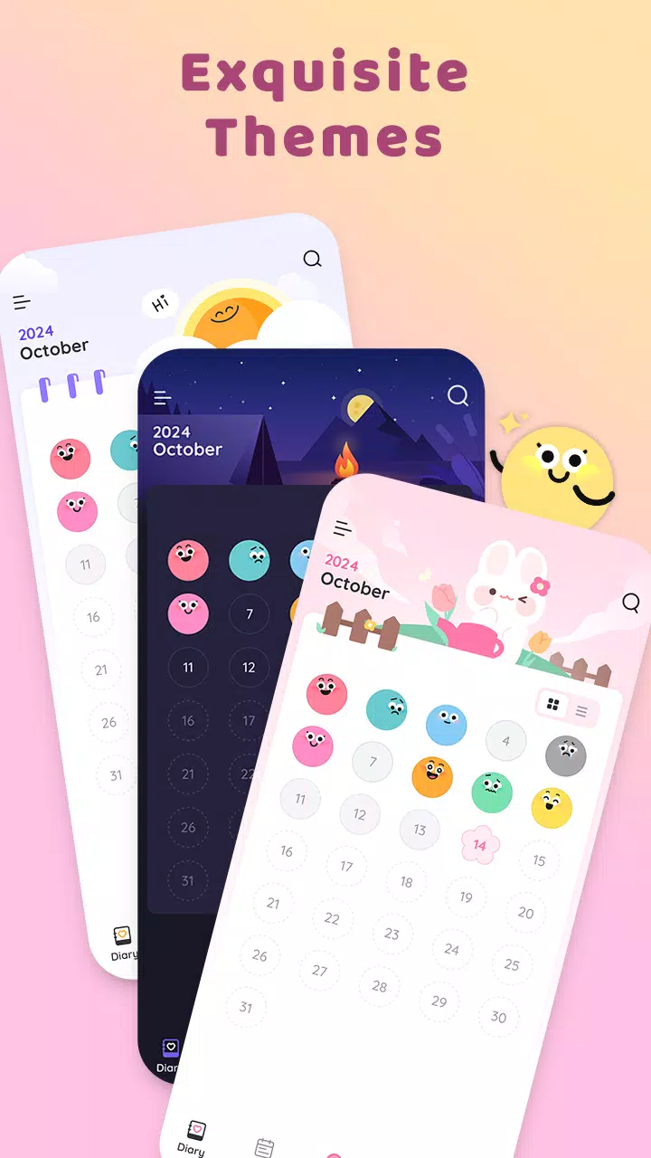 My Diary With Lock: Mood Diary Screenshots