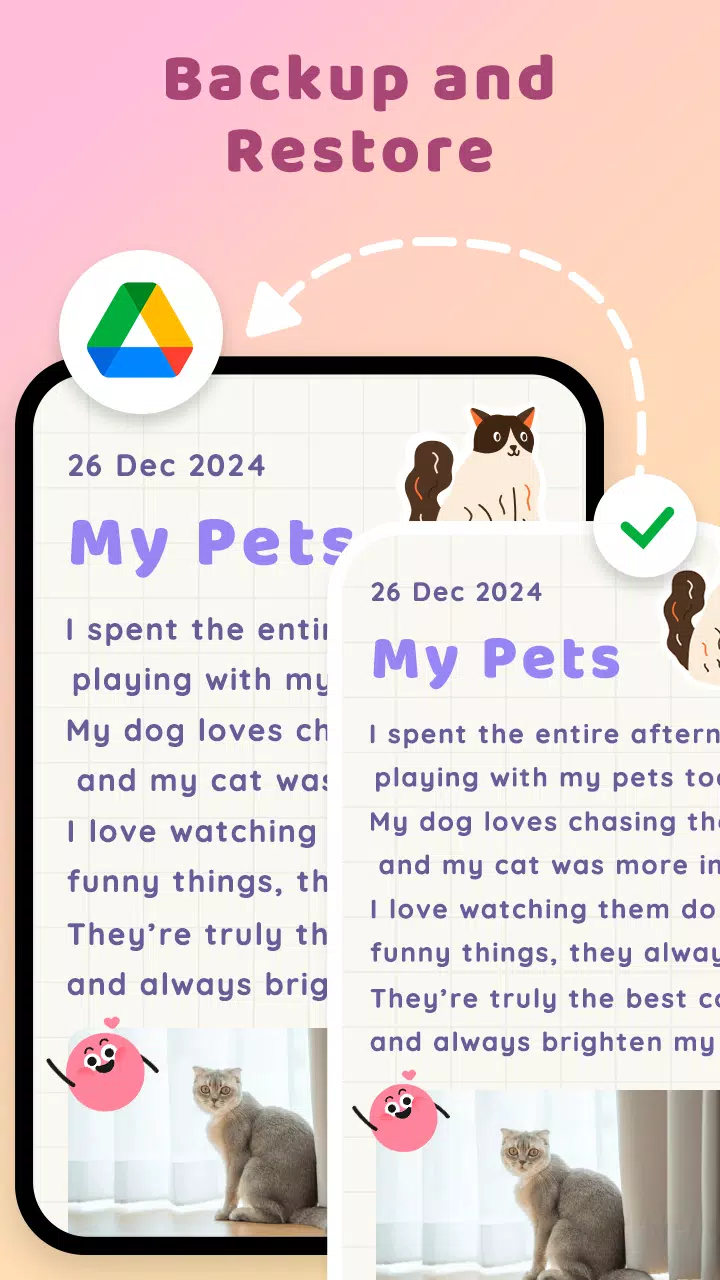 My Diary With Lock: Mood Diary Screenshots