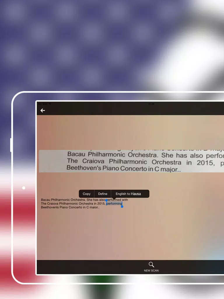 Offline Hausa to English Language Dictionary iPad Screenshots