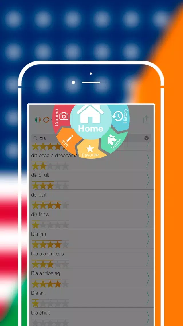 Offline Irish to English Language Dictionary Screenshots