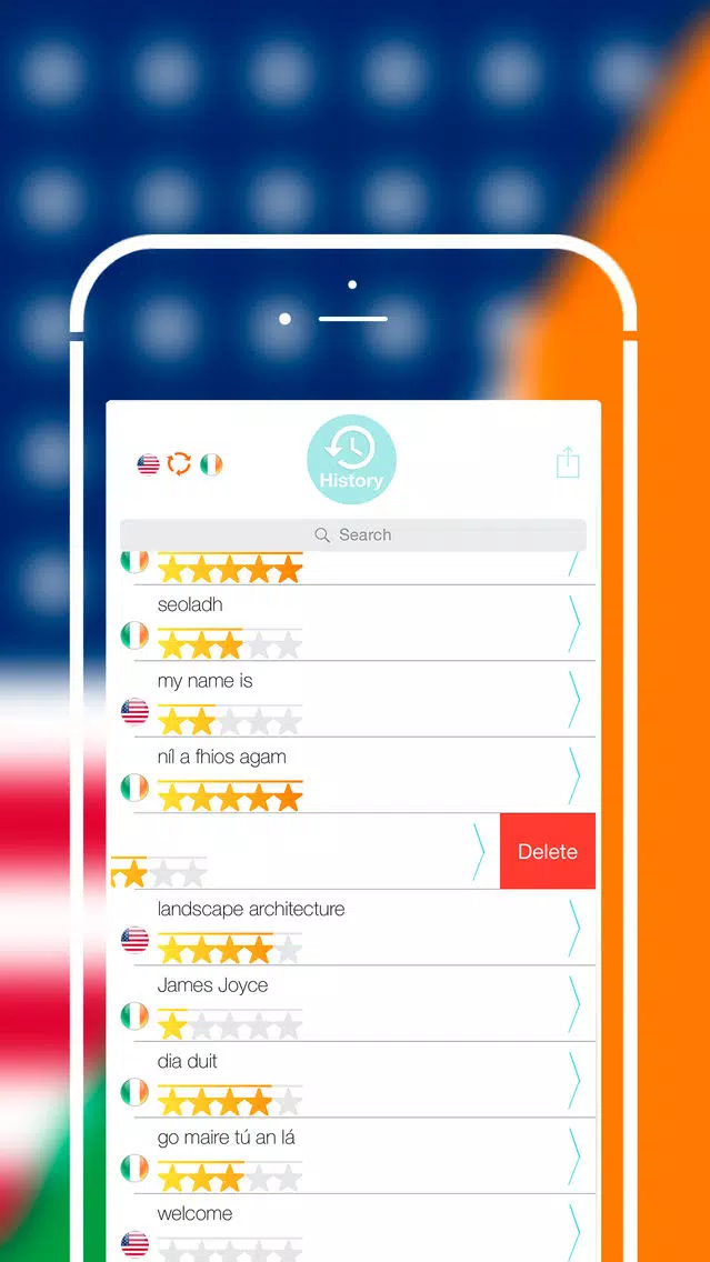 Offline Irish to English Language Dictionary Screenshots