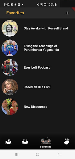 Ratpoison Podcast player Screenshots