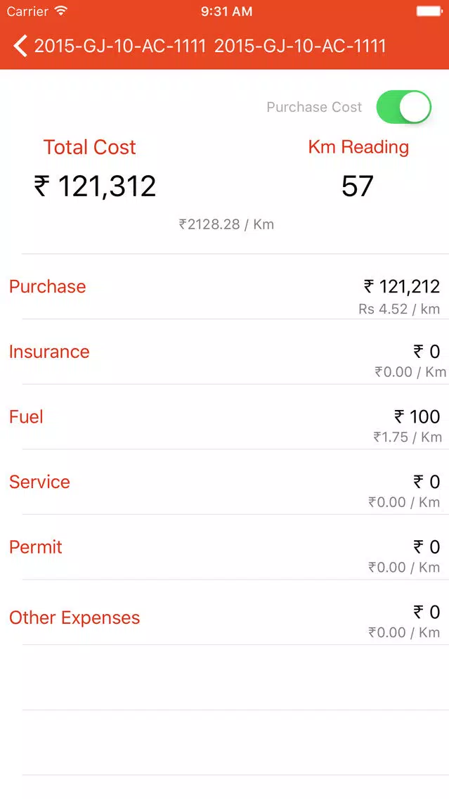 Automobile Manager Screenshots