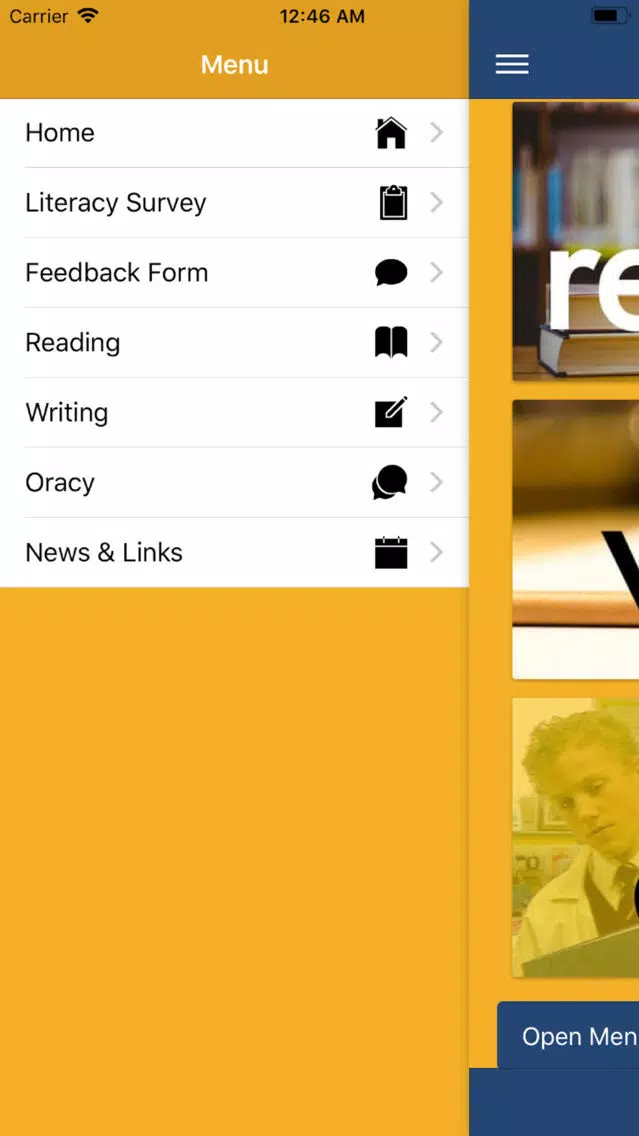 Hawthorn High Literacy App Screenshots