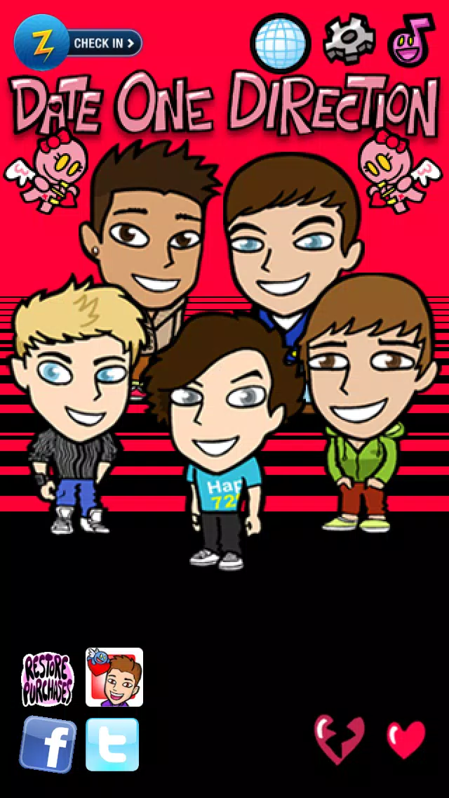 Tangkapan layar One Date Direction