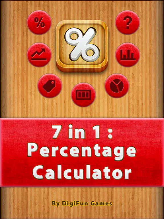 7 in 1 : Percentage Calculator iPad Screenshots