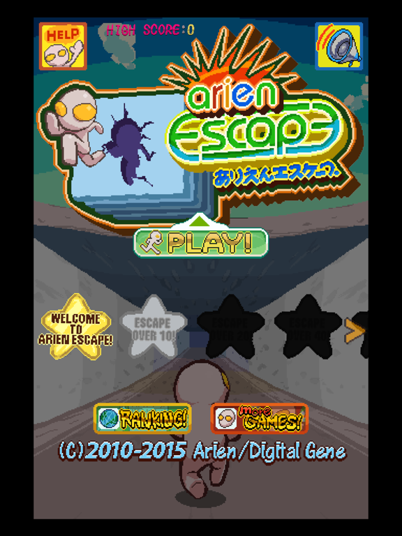 Arien Escape : Run & Jump iPad  Ekran Görüntüleri