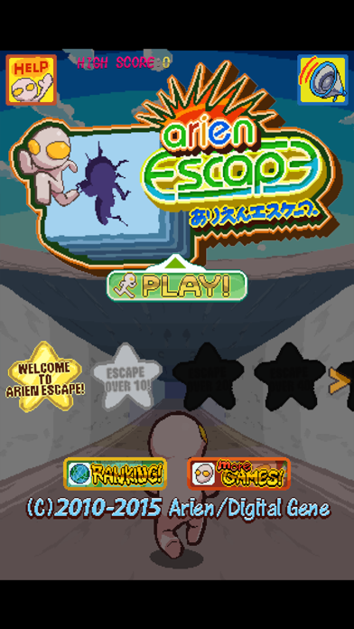 Arien Escape : Run & Jump Ekran Görüntüleri
