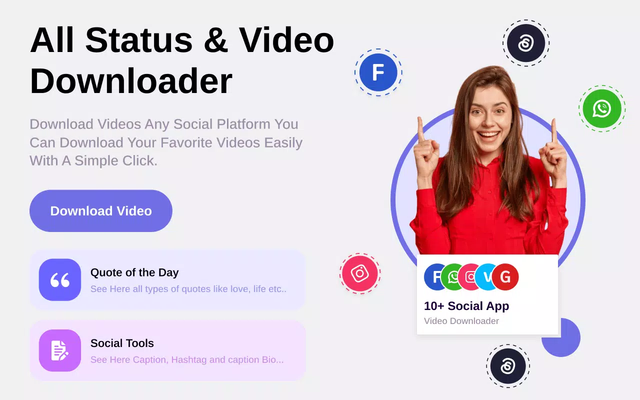 All Status & Video Downloader Screenshots