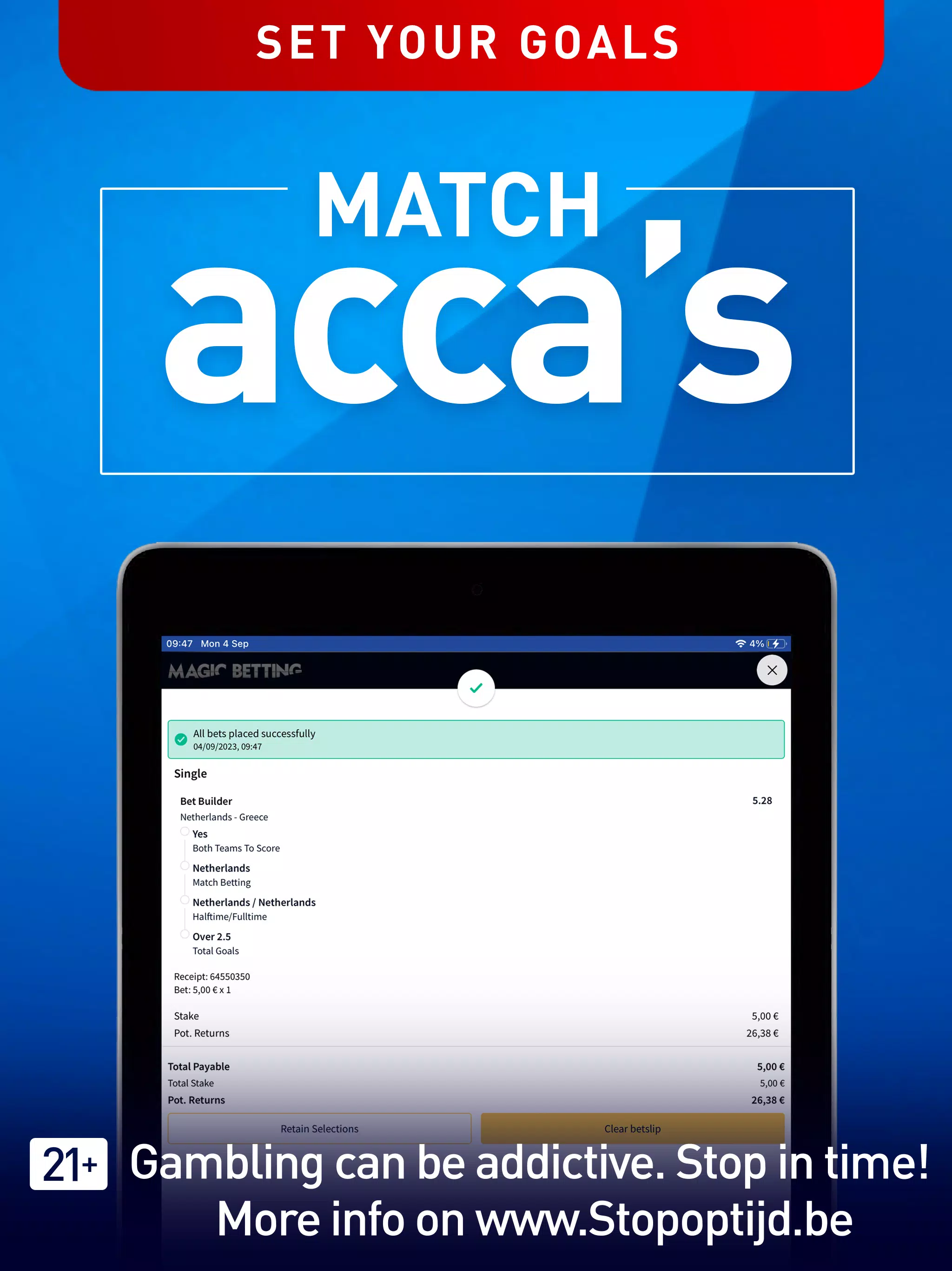 Magic Betting Screenshots