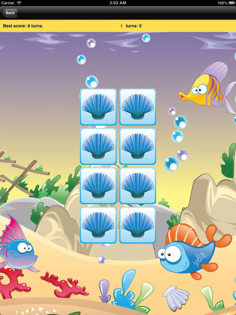 Gold Reef Cards Match iPad Screenshots