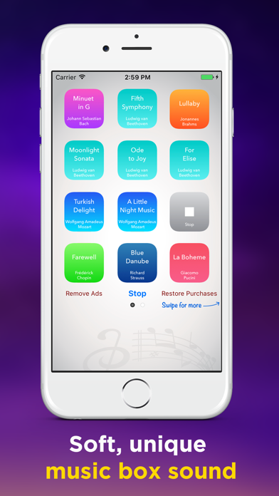 Music Box Baby Mobile Screenshots