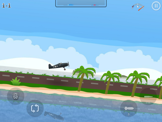 Wings: War of Pacific iPad 应用截图