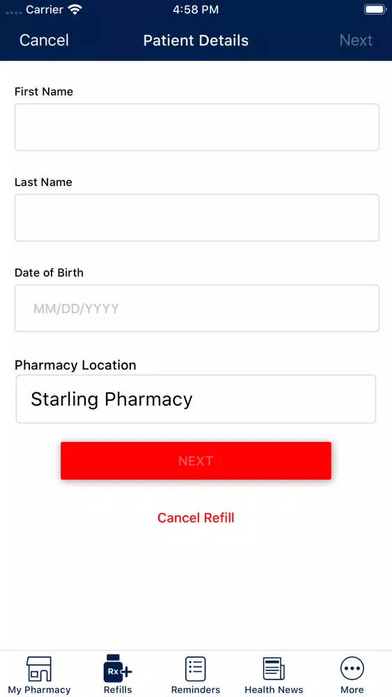 Starling Pharmacy Screenshots